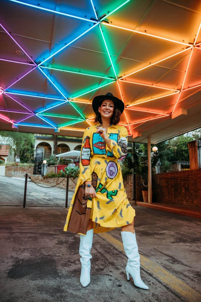 Perfectly aligned personal brand photography showing authentic presence and visual frequency