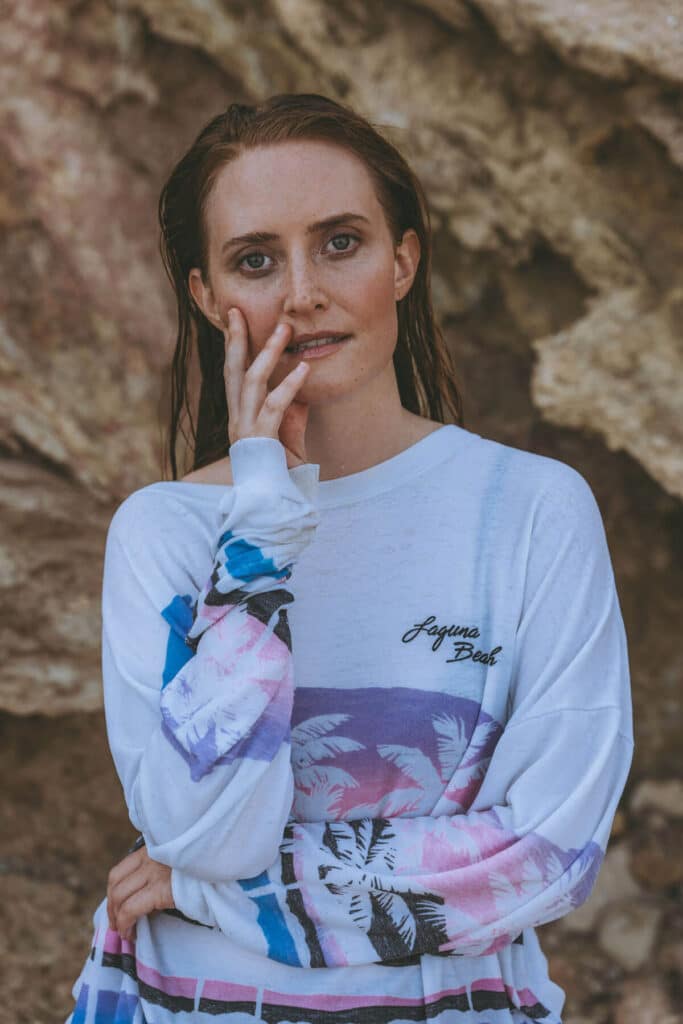 Editorial portrait of Elena Ganzoni conveying quiet strength and composure