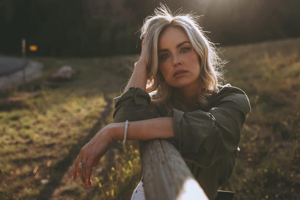 Editorial brand portrait of a coach captured with calm expression and composed presence