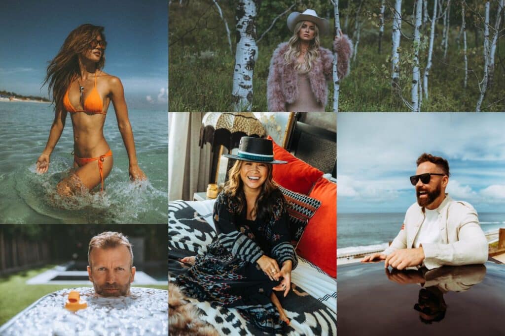 Gallery of Elevated Realism™ brand photography showing editorial quality personal brand images