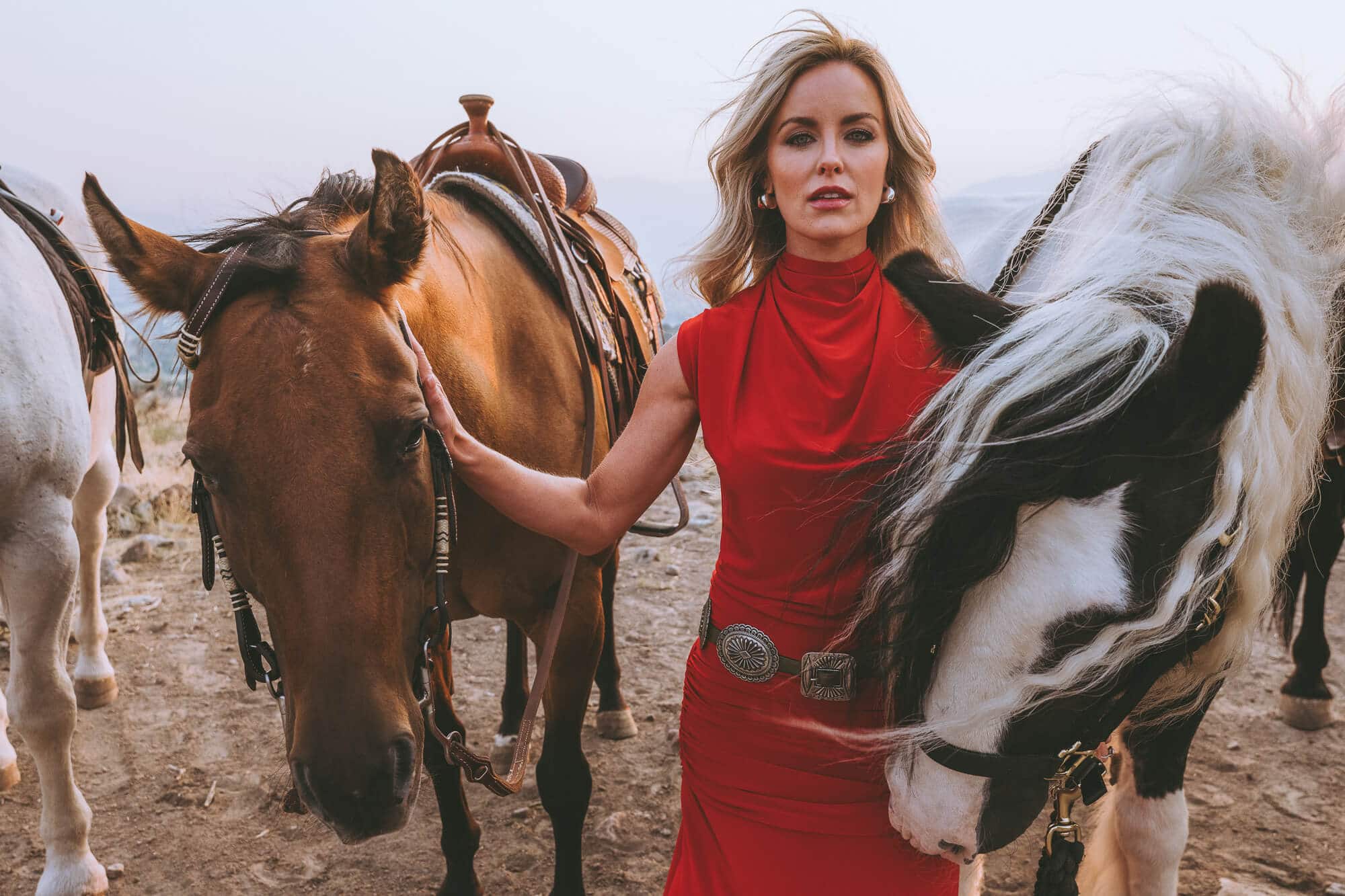 Elevated Realism visual identity expressed through editorial portrait with natural light and grounded presence