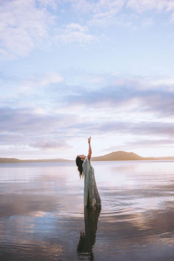 Nicky Clinch still lake reflection showing clarity and undistorted presence