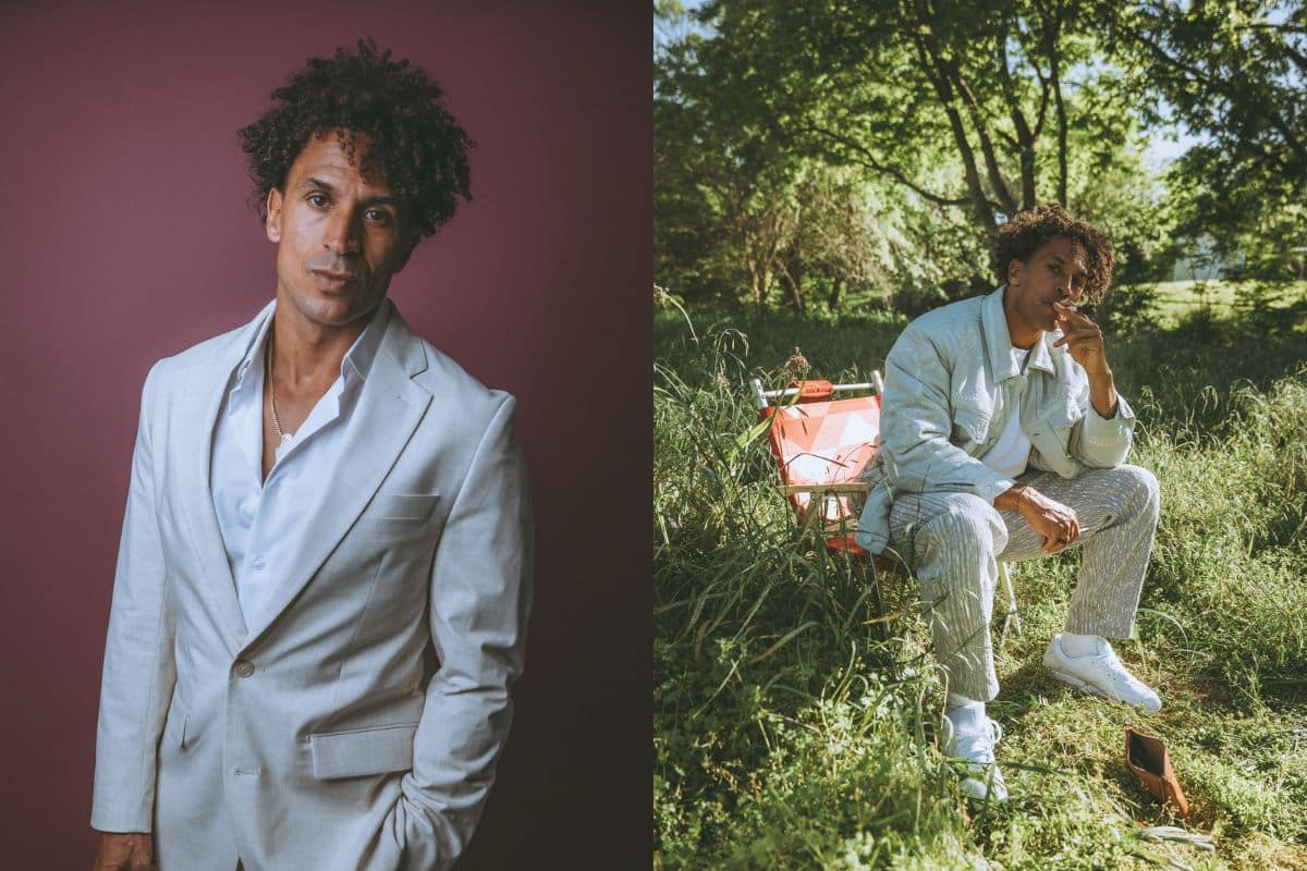 Comparison showing performed brand photography versus authentic personal brand photos reflecting true identity