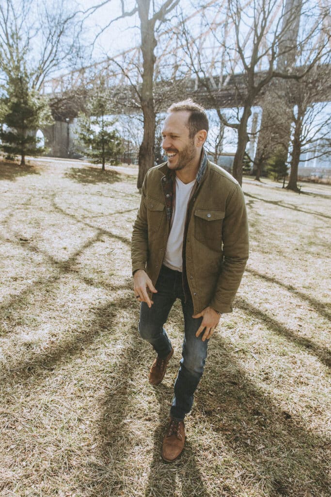 Connor Beaton and photographer collaborating creatively on visual concept