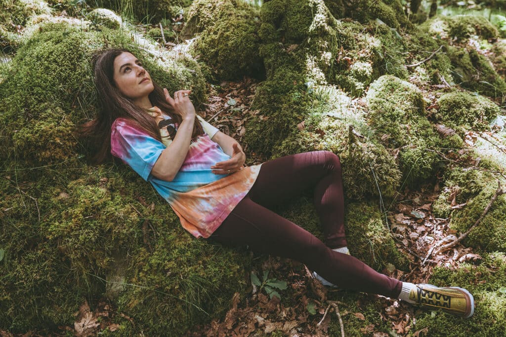 Emma Reicher experiencing creative awakening through brand photography process