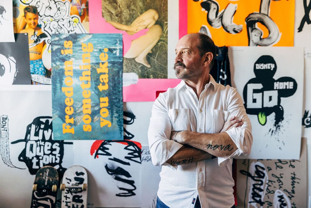 Brand photographer capturing authentic moment of aligned identity during personal brand shoot