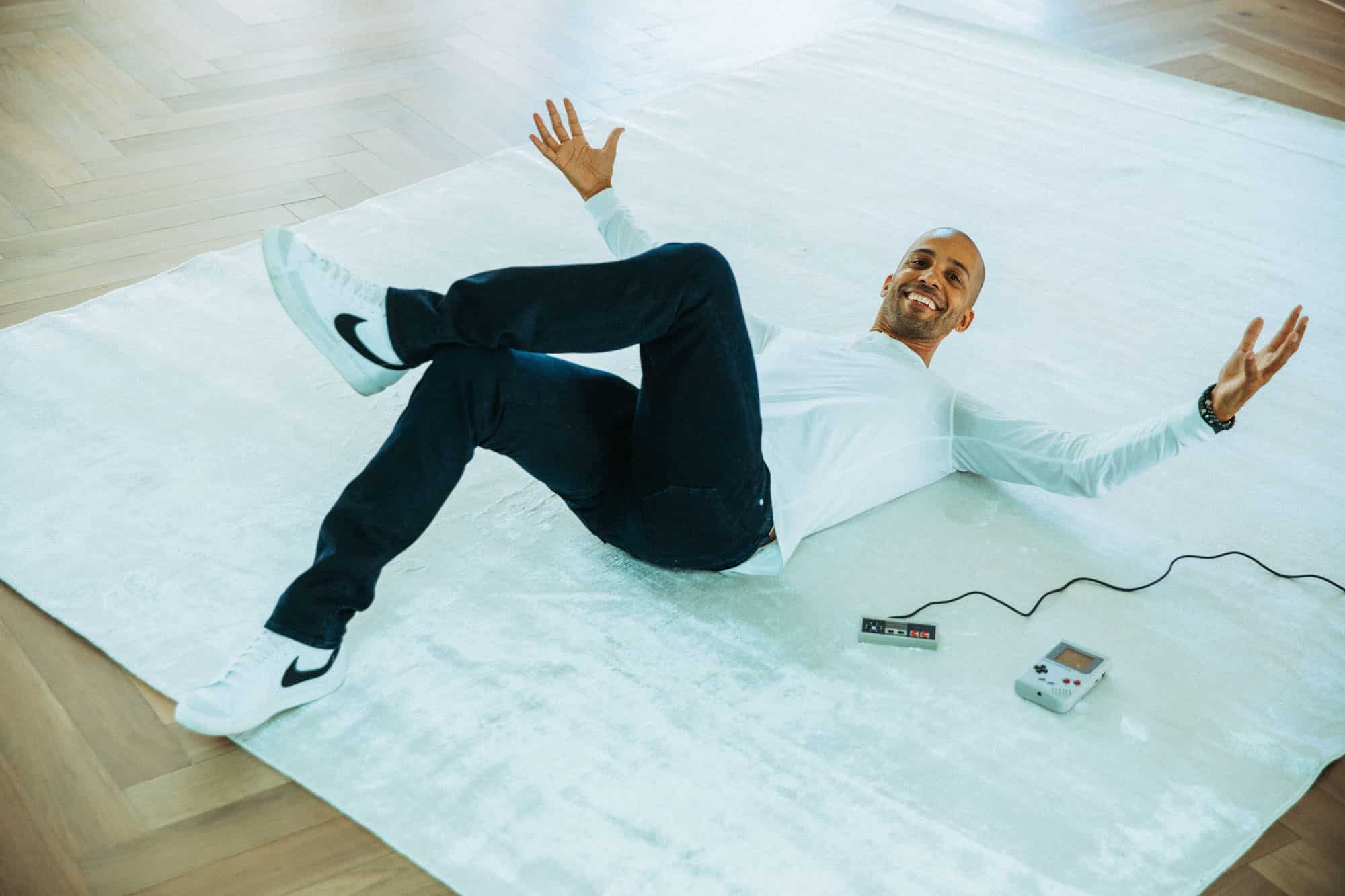 Editorial lifestyle portrait showing brand coherence where a personal brand client's identity, visual presence, and positioning are fully aligned